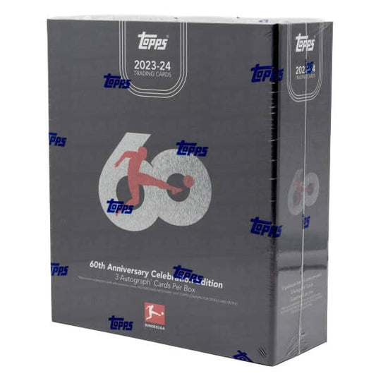 4 Boxer (Half Case) PYT Topps 60 Years of Bundesliga Hobby Box (Box Break)